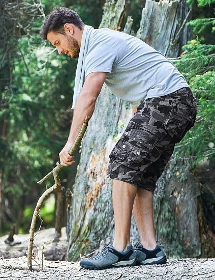 Camouflage Cargo Shorts image 6